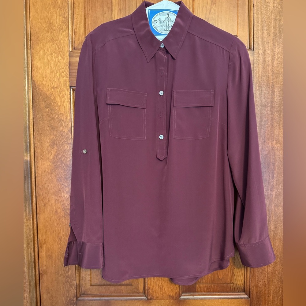 Ann Taylor silk blouse